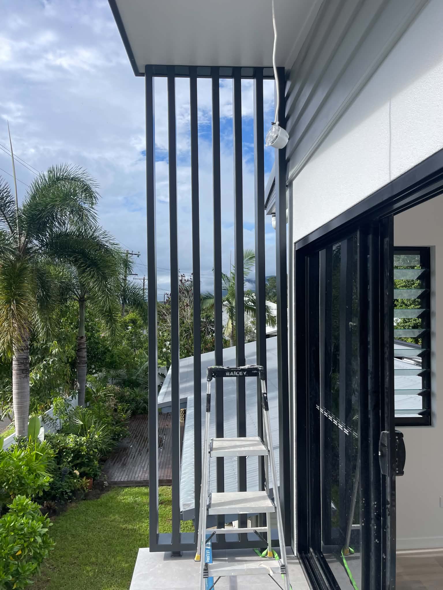 Steel security bars